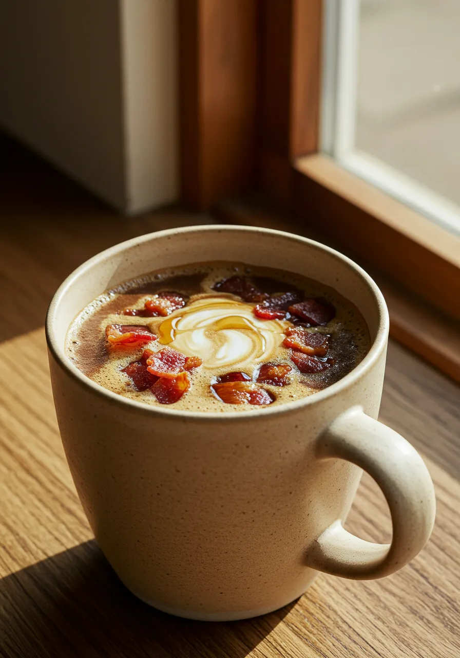 Maple Bacon Coffee Dip